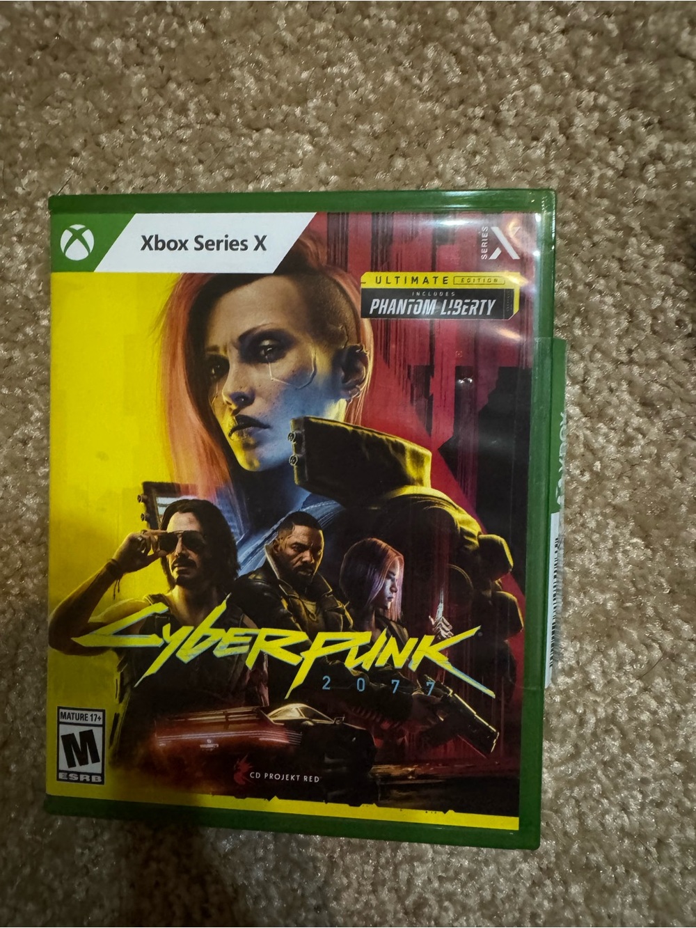 Cyberpunk video game